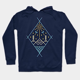 Nature Abstract Geometry 1 Hoodie